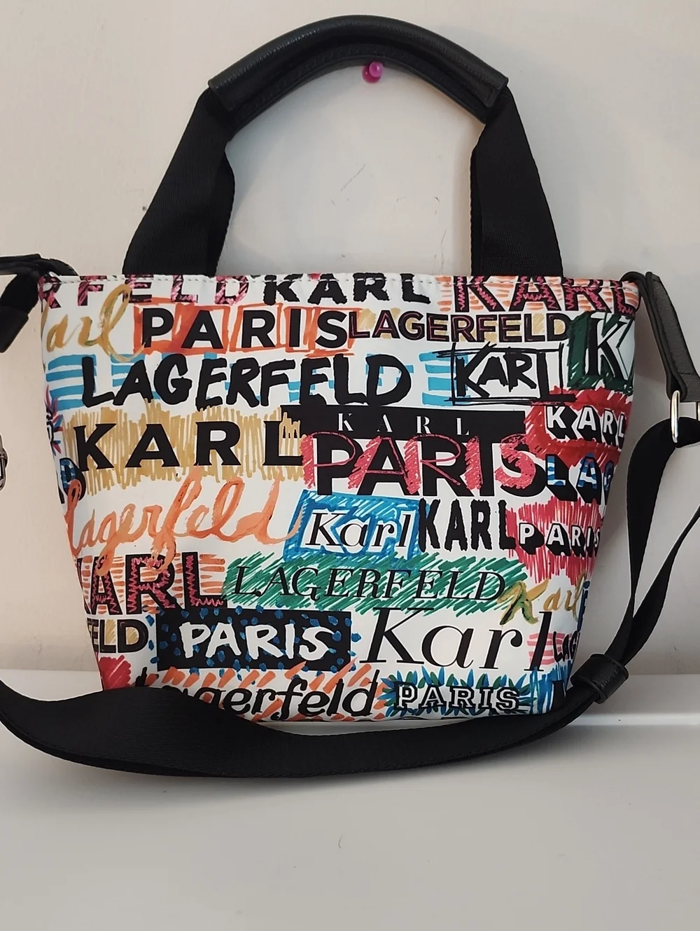Karl Lagerfeld Paris Amour Crossbody w/Free Michael Kors Card Holder/Wallet